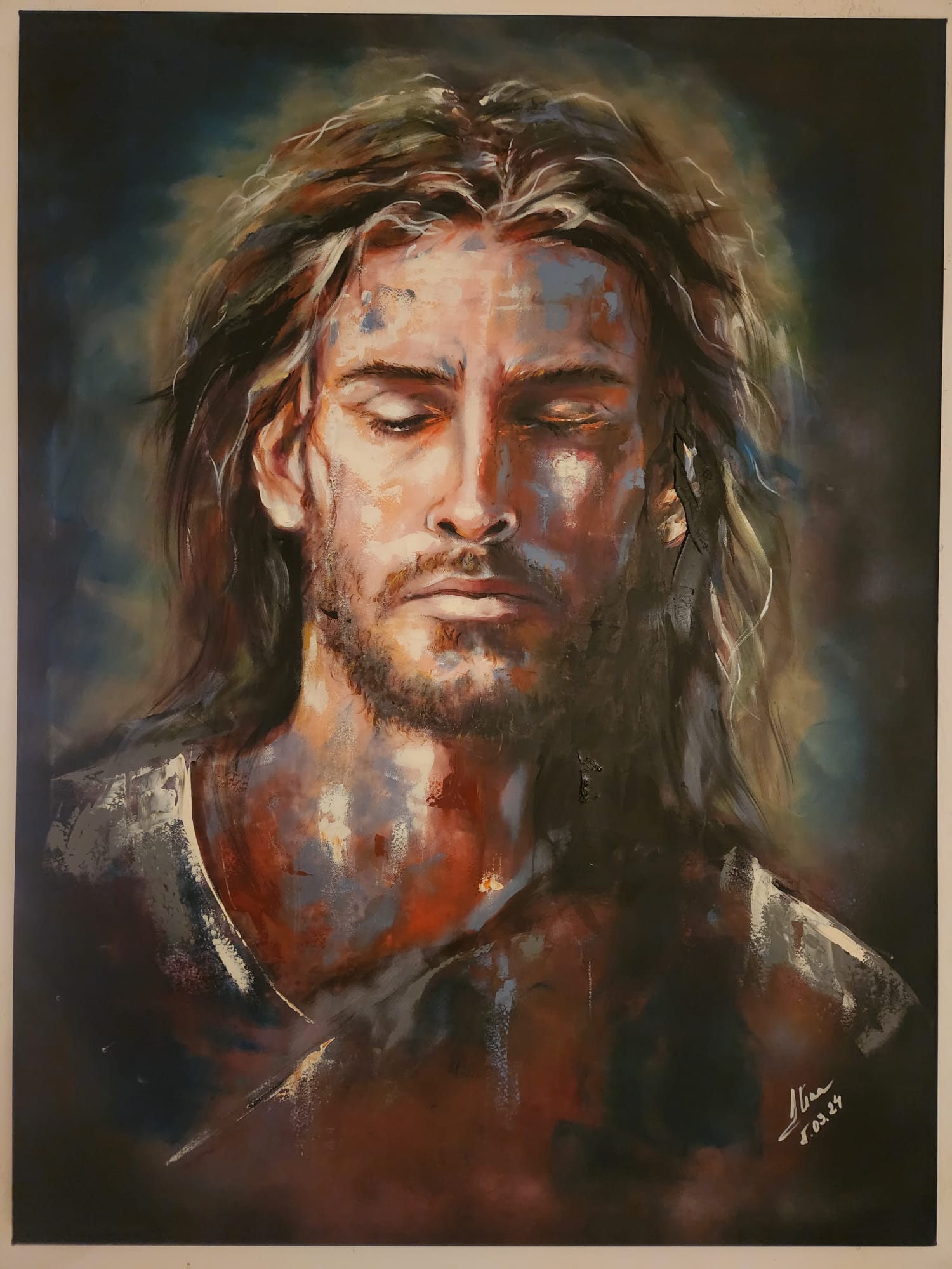 ArteDiAlina.com painting: The most Dignified Betrayed